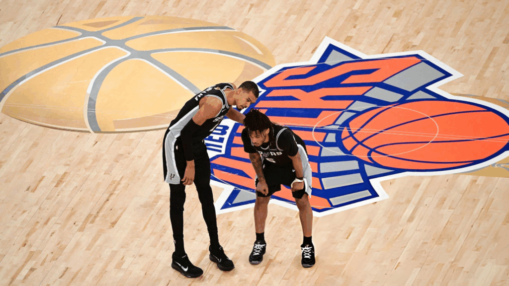 Stephon Castle Victor Wembanyama Finales NBA