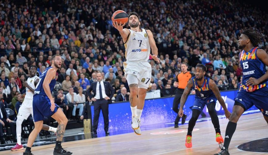 El Real Madrid remonta ante el ASVEL y completa la mejor 1ª vuelta bajo el nuevo formato de la Euroliga