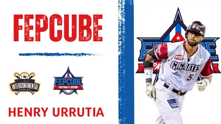 Henry Urrutia es llamado a la Preselección del FEPCUBE a la Serie Intercontinental