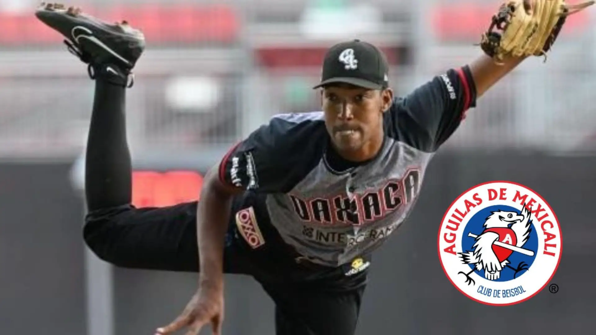 El prospecto cubano Javier Mirabal frimó con las Águilas de Mexicali en la Liga Arco Mexicana del Pacífico