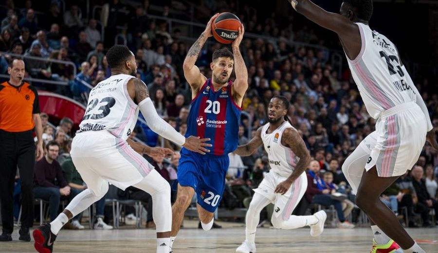 Laprovittola se exhibe con 8 triples ante el ASVEL y el Barça recorta distancias con la cabeza