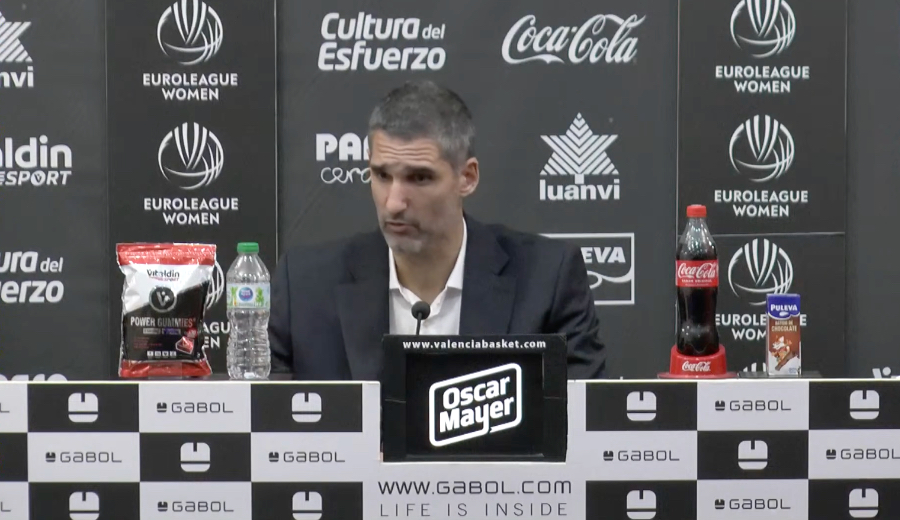 Las palabras de Rubén Burgos tras la dura derrota de Valencia Basket ante ASVEL