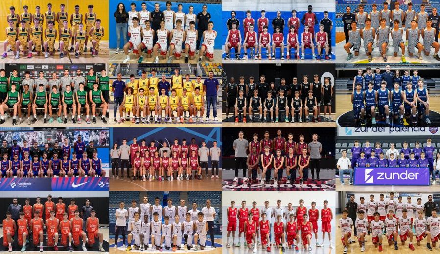 Las plantillas de los 16 equipos de la Minicopa Endesa Tarragona 2023