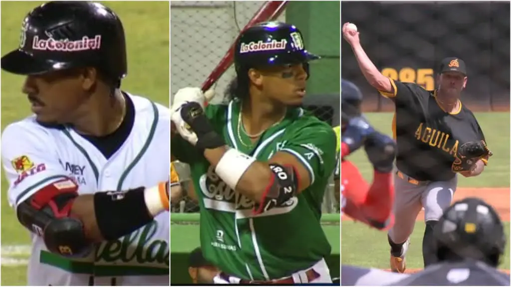 Roel Santos y José Barrero roban bases. Yunesky Maya volvió a lanzar en Lidom