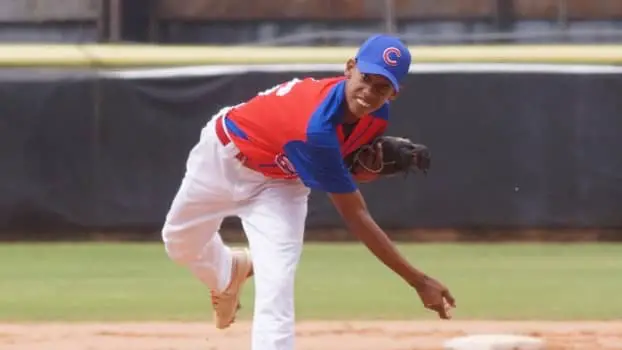 Sale de Cuba el pelotero 17 de los 20 que fueron Sub-Campeones Mundiales Sub-15 en 2022