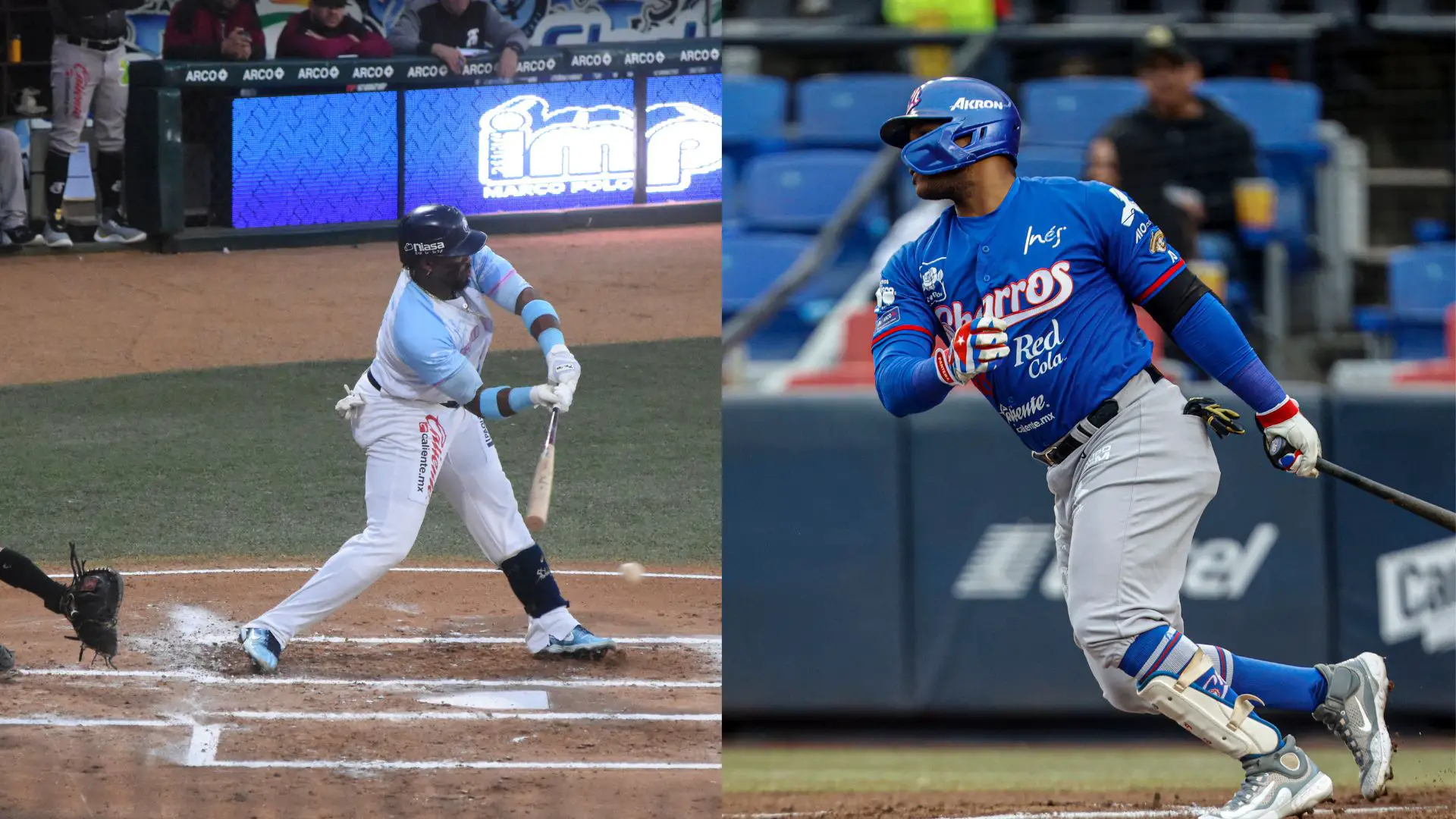 Yadir Drake se coloca en estos momentos como segundo de los bateadores en cuanto a promedio ofensivo en la Liga Arco Mexicana del Pacífico