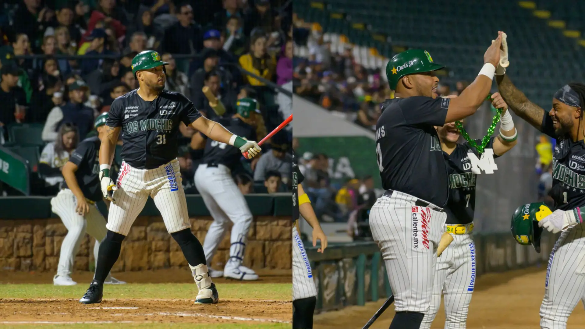 Yasmany Tomás tuvo noche de par de imparables en la derrota de Cañeros de los Mochis ante los Naranjeros de Hermosillo