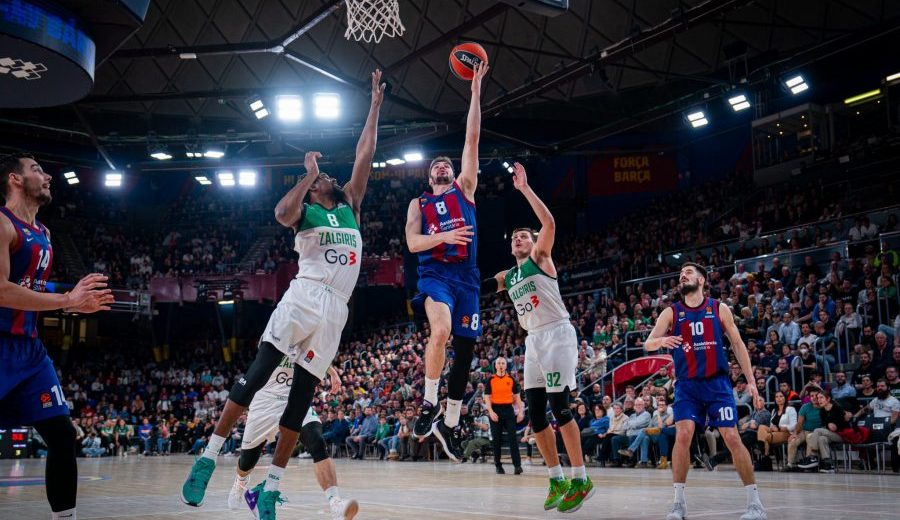 Darío Brizuela destroza al Zalgiris en su mejor partido con el Barça
