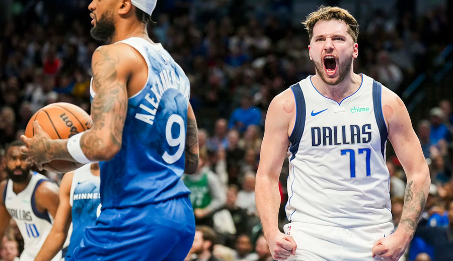 Kyrie Irving y Luka Doncic se exhiben ante los líderes del Oeste
