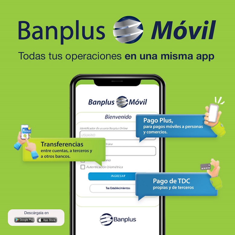 Banplus - Todo en un solo lugar; Banplus Móvil ¡La solución perfecta! - FOTO