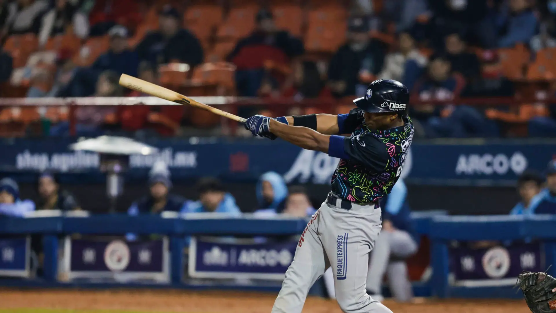Yoelkis Guibert cerró por todo lo alto su actuación en la etapa regular de la Liga Arco Mexicana del Pacífico con los Algodoneros de Guasave