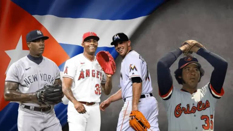 Aroldis Chapman, José Fernández y Raisel Iglesias lideran la efectividad entre cubanos en MLB (450 IP)