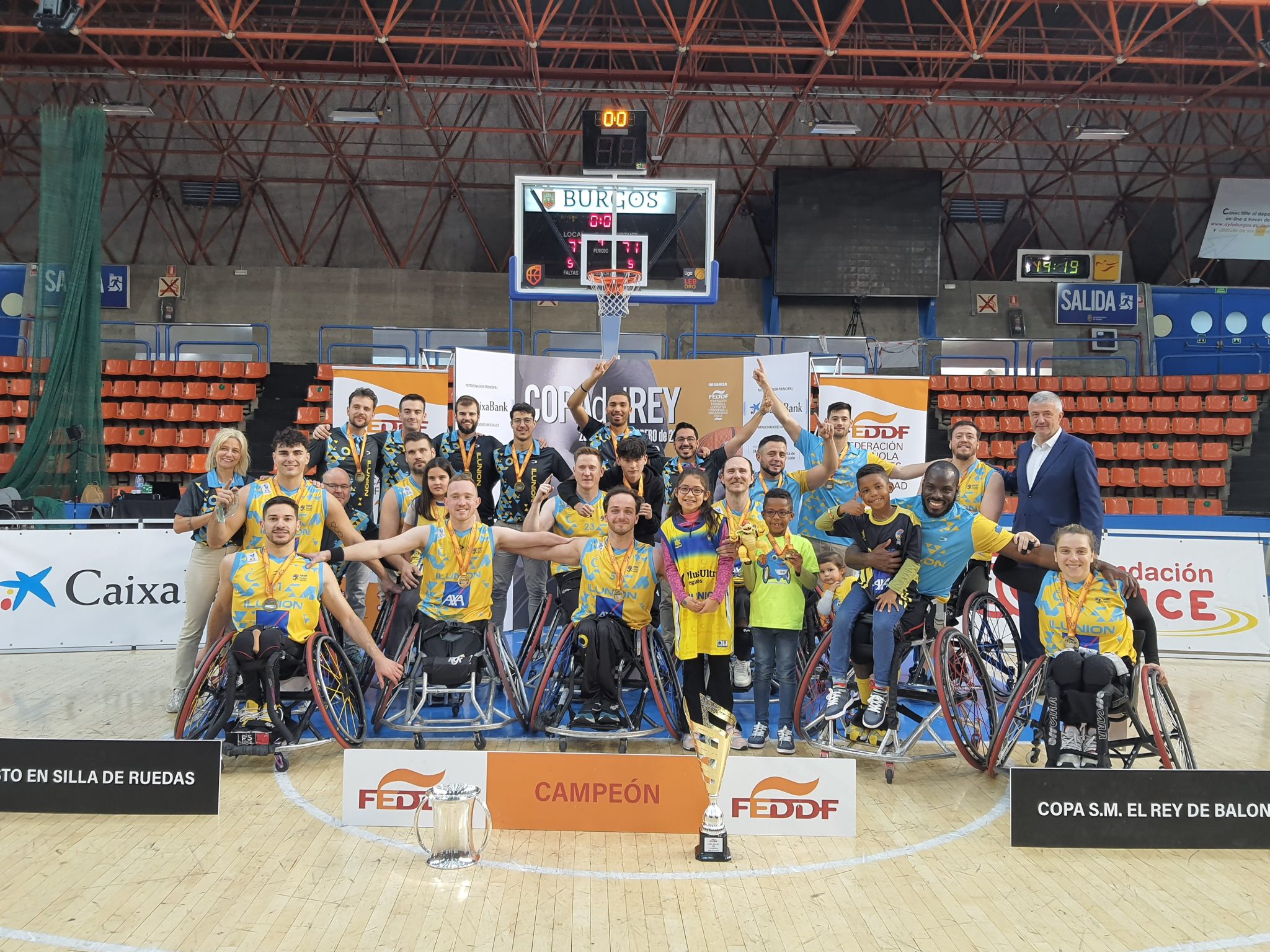 Ilunion doblega a Amiab Albacete para convertirse en campeón de Copa del Rey