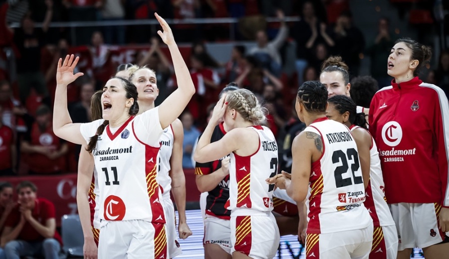 La rueda de prensa de Vega Gimeno tras alargar la serie de cuartos en Euroliga