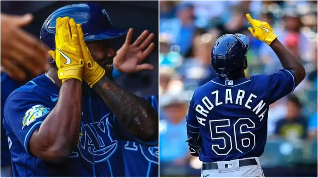 Randy Arozarena ocupa el mejor puesto de su carrera en el Top-100 de MLB