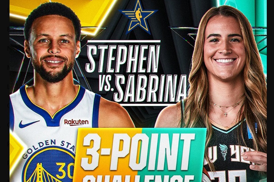 Stephen Curry y Sabrina Ionescu: ya se conocen las normas y detalles de su desafío triplista en el All-Star