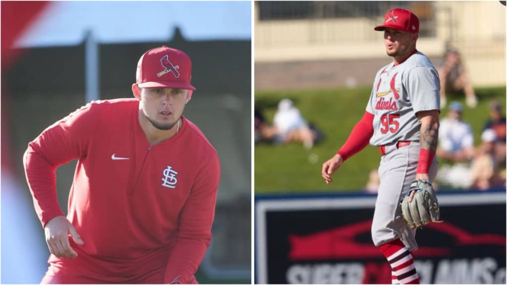César Prieto pega imparables y llega a los .500 en el Spring Training