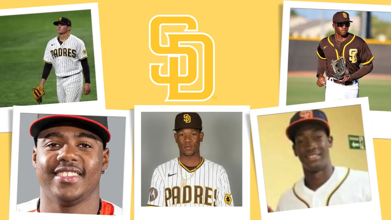 Los cinco cubanos que poseen contrato con los Padres de San Diego.