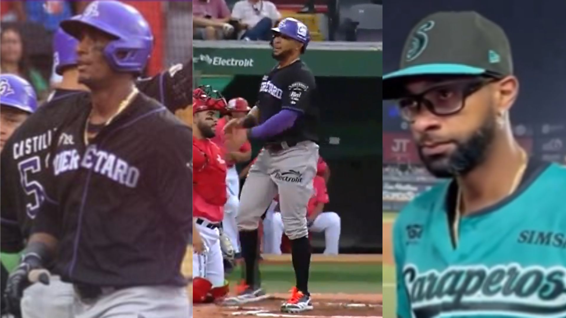 Yurisbel Gracial y Leonys Martín conectaron sendos cuadrangulares en la victoria de los Conspiradores de Querétaro en la jornada de este domingo en la Liga Mexicana de Béisbol