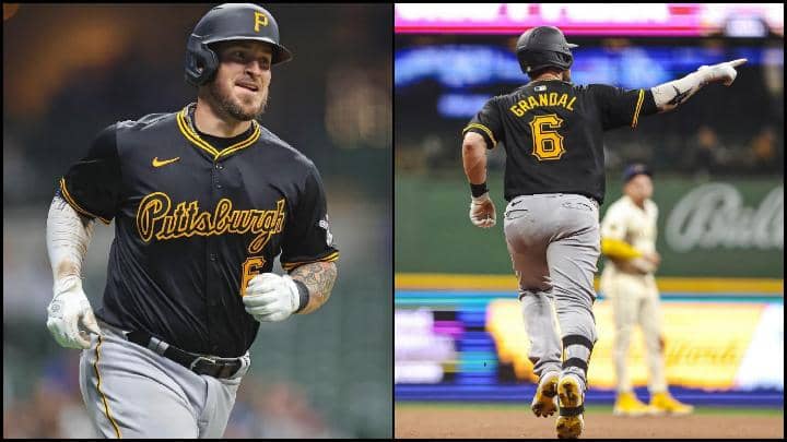 Yasmani Grandal la saca a más de 400 Pies en triunfo de los Piratas en Milwaukee