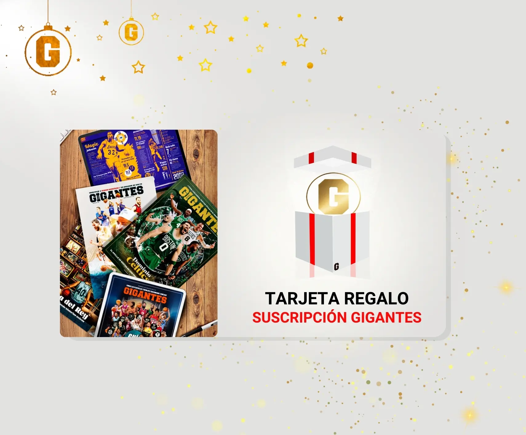 Tarjetas regalo baloncesto, regalos