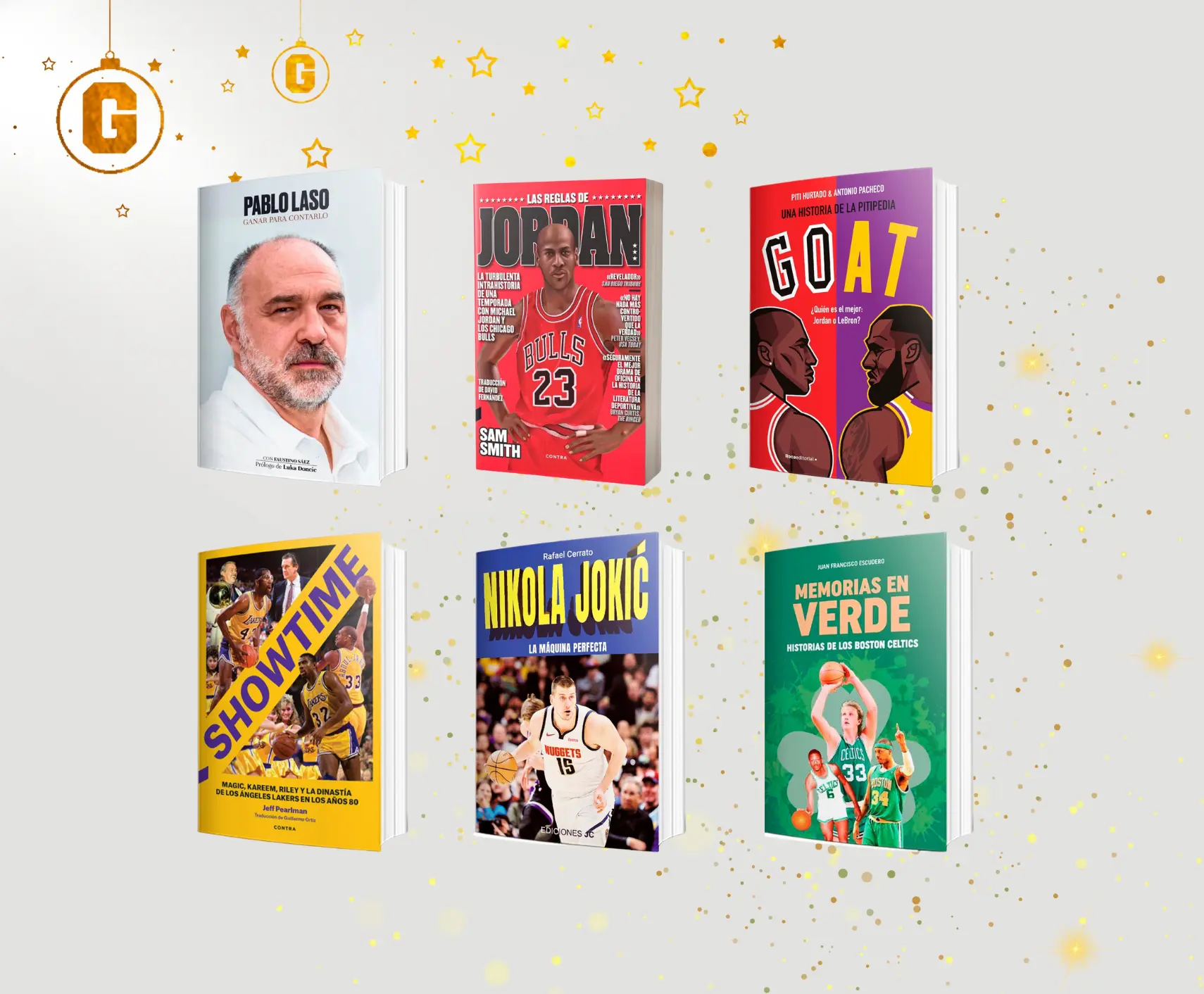 regalos libros baloncesto navidad