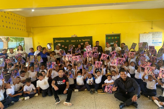 Fundación Traki alegró las navidades de más de 5 mil niños en toda Venezuela con ‘La Ilusión de Dar’ - FOTO
