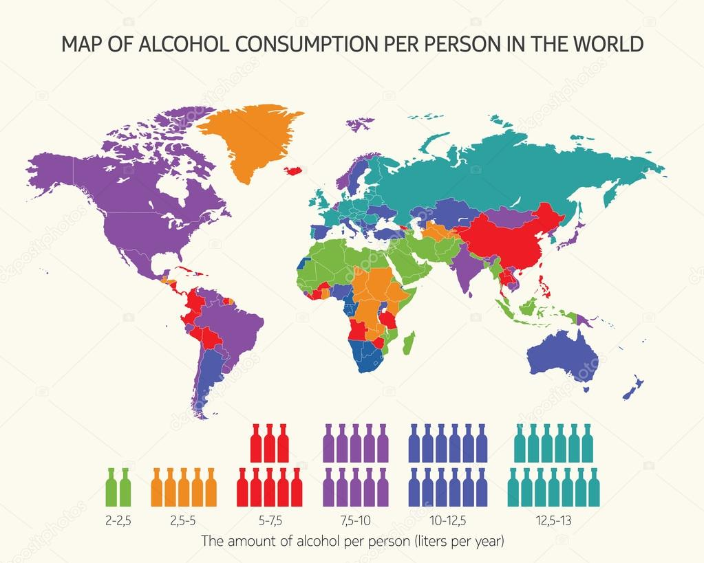 Metropolitan Distribuitors | El mapa del consumo de alcohol: Un sorbo a la realidad global