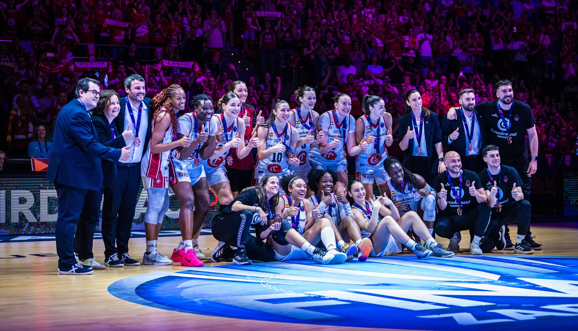 El Casademont Zaragoza supera al Spar Girona y se cuelga el bronce de la Euroleague Women
