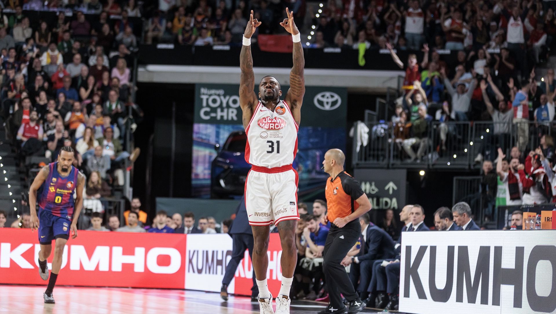 La carta de Dylan Ennis tras confirmarse que se perderá el resto de la temporada con el UCAM Murcia