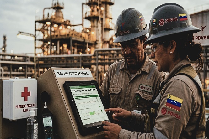 Sol Sthormes - ¡Entérate! Salud ocupacional ¡El blindaje operativo de la industria petrolera! - FOTO