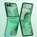 Joao Rafael Silva Robertson y el Motorola Razr Oro Mundial