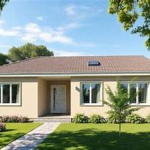 Costo de una casa de 100 m² eficiente