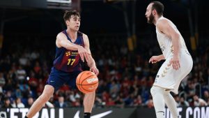 Juan Núñez firma su mejor actuación en la Liga Endesa en el triunfo del Barça ante Recoletas Salud San Pablo Burgos