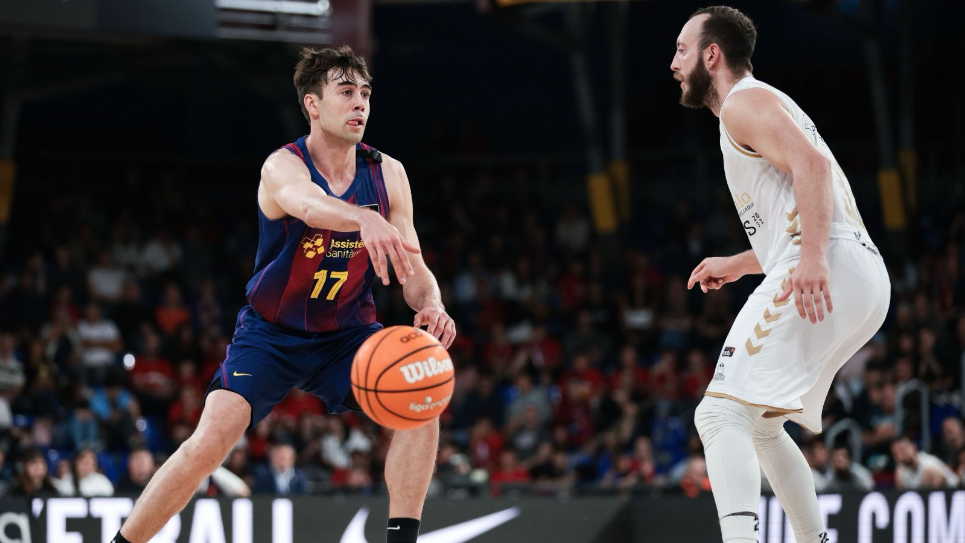 Juan Núñez firma su mejor actuación en la Liga Endesa en el triunfo del Barça ante Recoletas Salud San Pablo Burgos