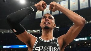 Las palabras y la emoción de Victor Wembanyama tras clasificarse para la final de la NBA ante los Knicks
