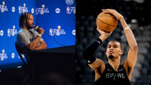 Al habla Victor Wembanyama y Jalen Brunson antes de sus primeras Finales NBA