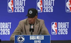 Baba Miller, elegido por los Clippers en el draft de la NBA