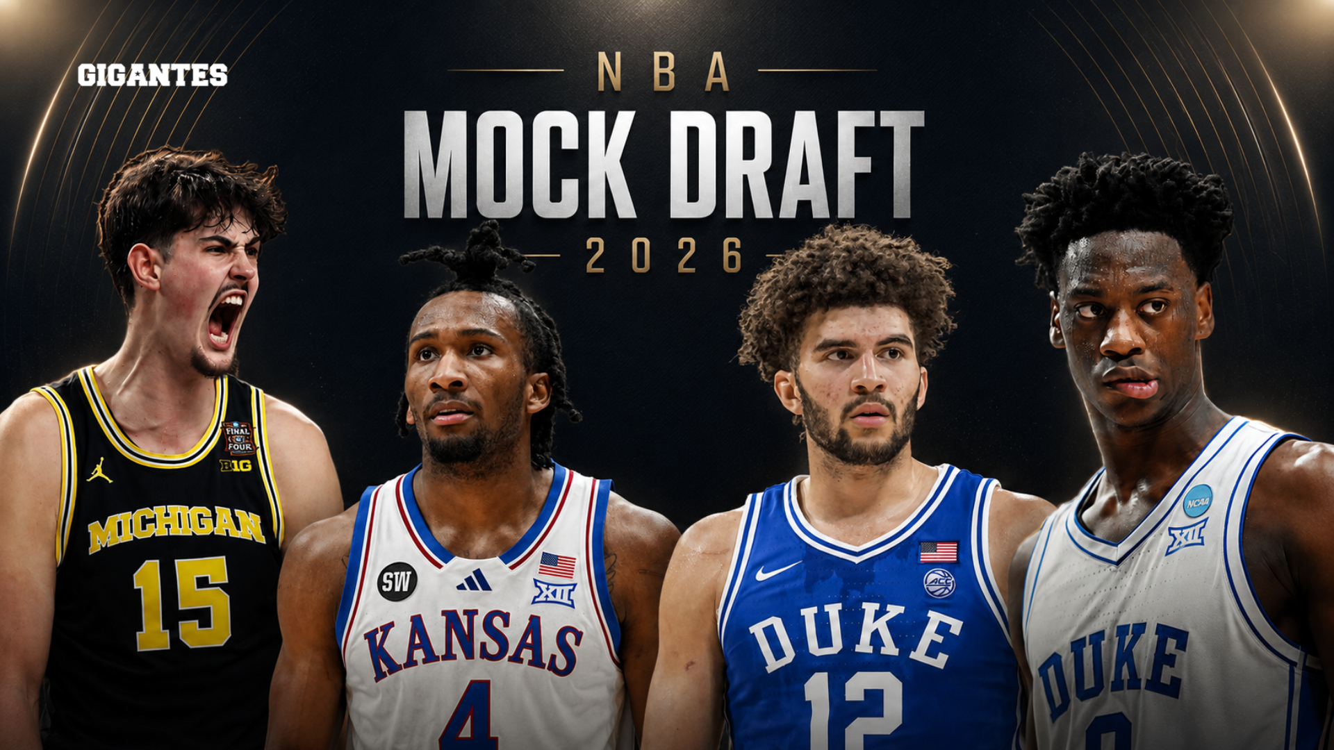 El NBA Mock Draft 2026 de Gigantes: Fortalezas, debilidades y comparación